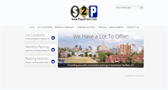 Desktop Screenshot of pay2park.net