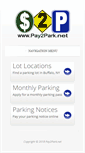 Mobile Screenshot of pay2park.net